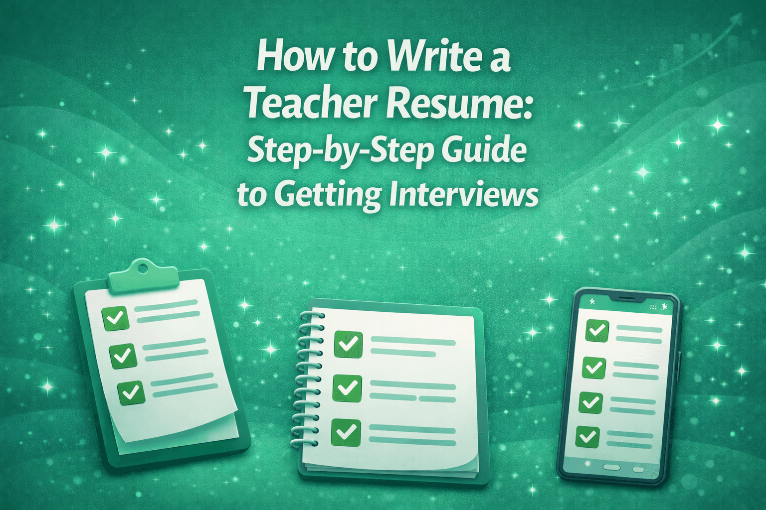 How to Write a Teacher Resume: A Step-by-Step Guide to Getting Interviews